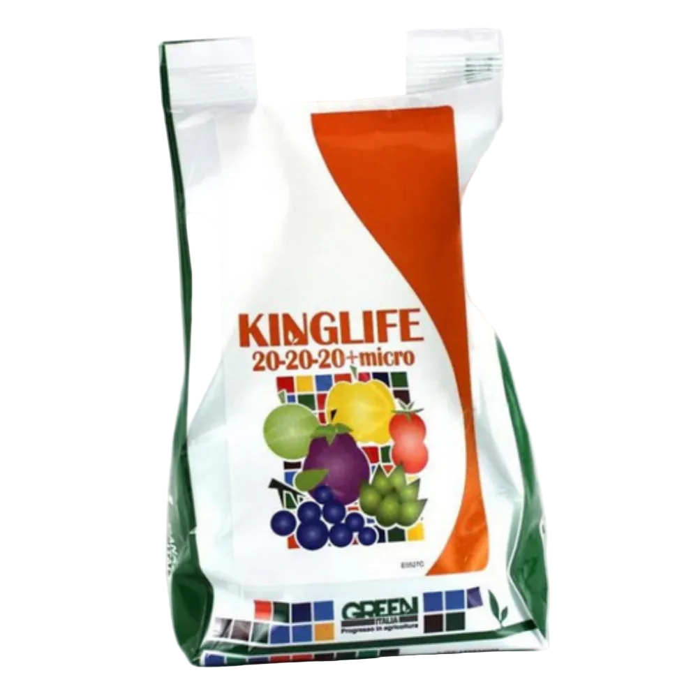 Kinglife 20-20-20 Engrais hydrosoluble équilibré pour une croissance saine et vigoureuse des plantes - 1 kg